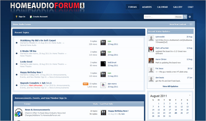 Home Audio Forum