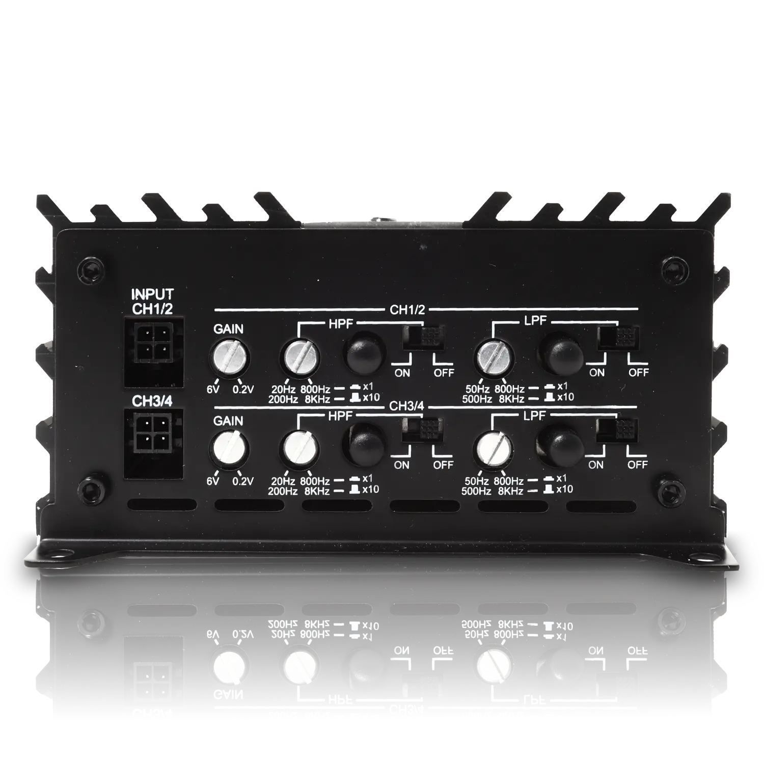 Compact amplifier control panels product photograph