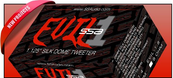 SSA EVIL1 Tweeter Packaging Design